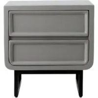 Ledro Bedside Cabinet - Grey