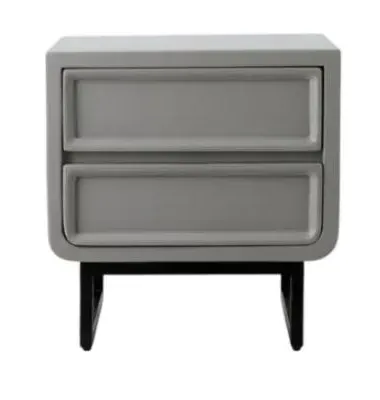 Ledro Bedside Cabinet - Grey image