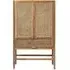 Merge 2 Door Tall Hall Cabinet - Natural, Rattan