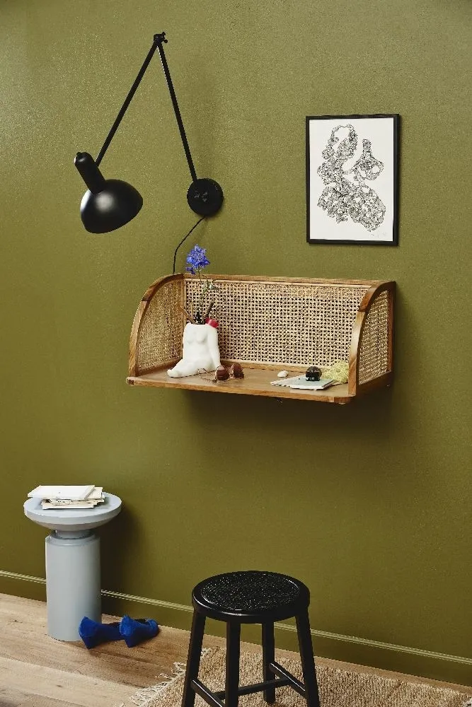Merge Wall Shelf - Natural, Rattan