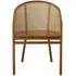 Mosso Rattan Dining Chair Set of 2 - Light Brown