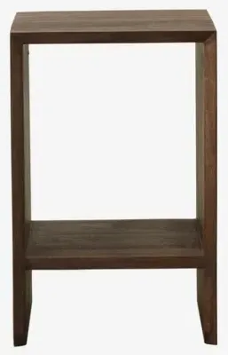 Napo Side Table - Dark Brown, Mango Wood image