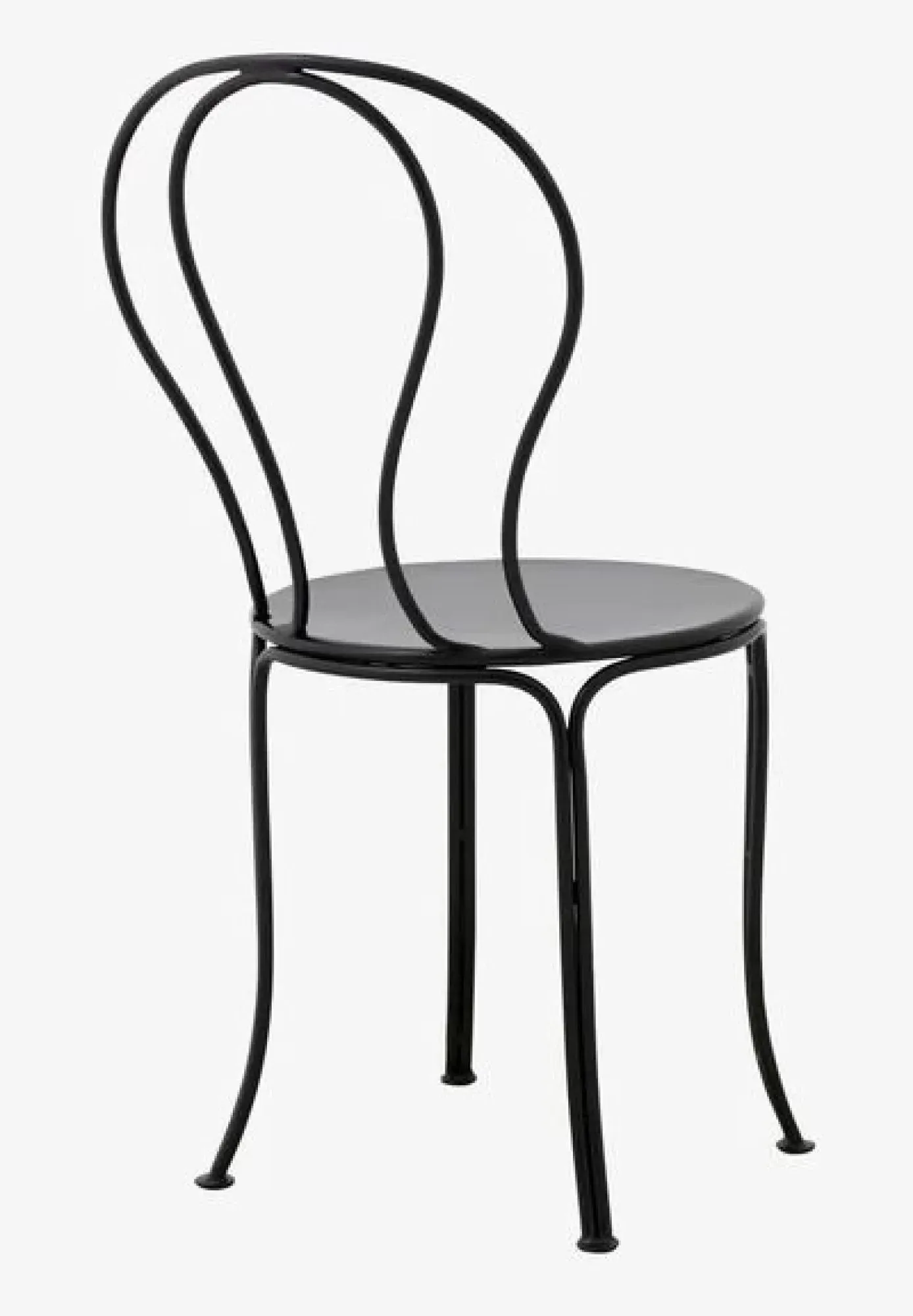 Olivo Metal Garden Dining Chair Set of 2 - Black