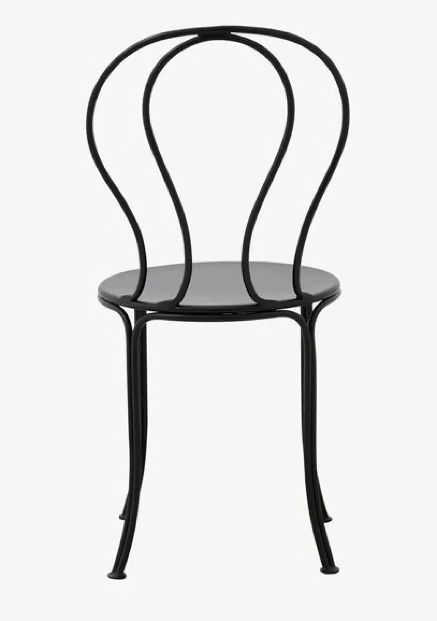 Olivo Metal Garden Dining Chair Set of 2 - Black