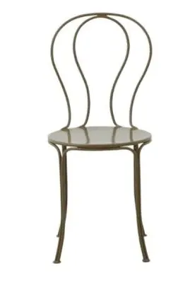 Olivo Metal Garden Dining Chair Set of 2 - Green