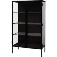 Oregon 2 Door Cabinet - Black, Metal