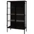 Oregon 2 Door Cabinet - Black, Metal