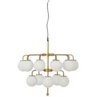 Palma Chandelier - Brass