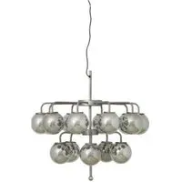 Palma Chandelier - Metallic