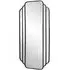 Skylark Wall Mirror - Black, Metal