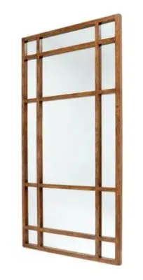 Spirit Standing Mirror - Brass, Metal