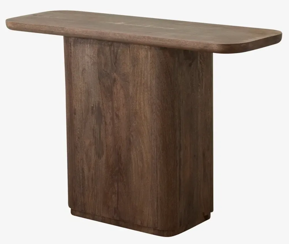 Toke Console Table - Dark Brown, Mango Wood