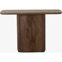 Toke Console Table - Dark Brown, Mango Wood