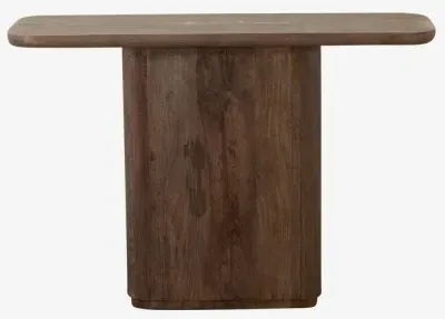 Toke Console Table - Dark Brown, Mango Wood image