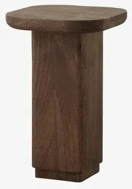 Toke Side Table - Dark Brown, Mango Wood