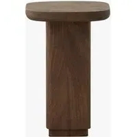 Toke Side Table - Dark Brown, Mango Wood