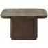 Toke Square Coffee Table - Dark Brown