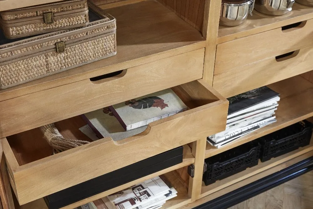 Viva 2 Door Display Cabinet - Black