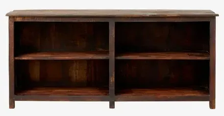 Woodie Display Cabinet - Light Brown