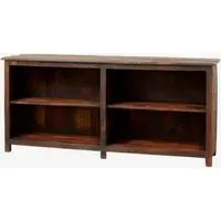 Woodie Display Cabinet - Light Brown