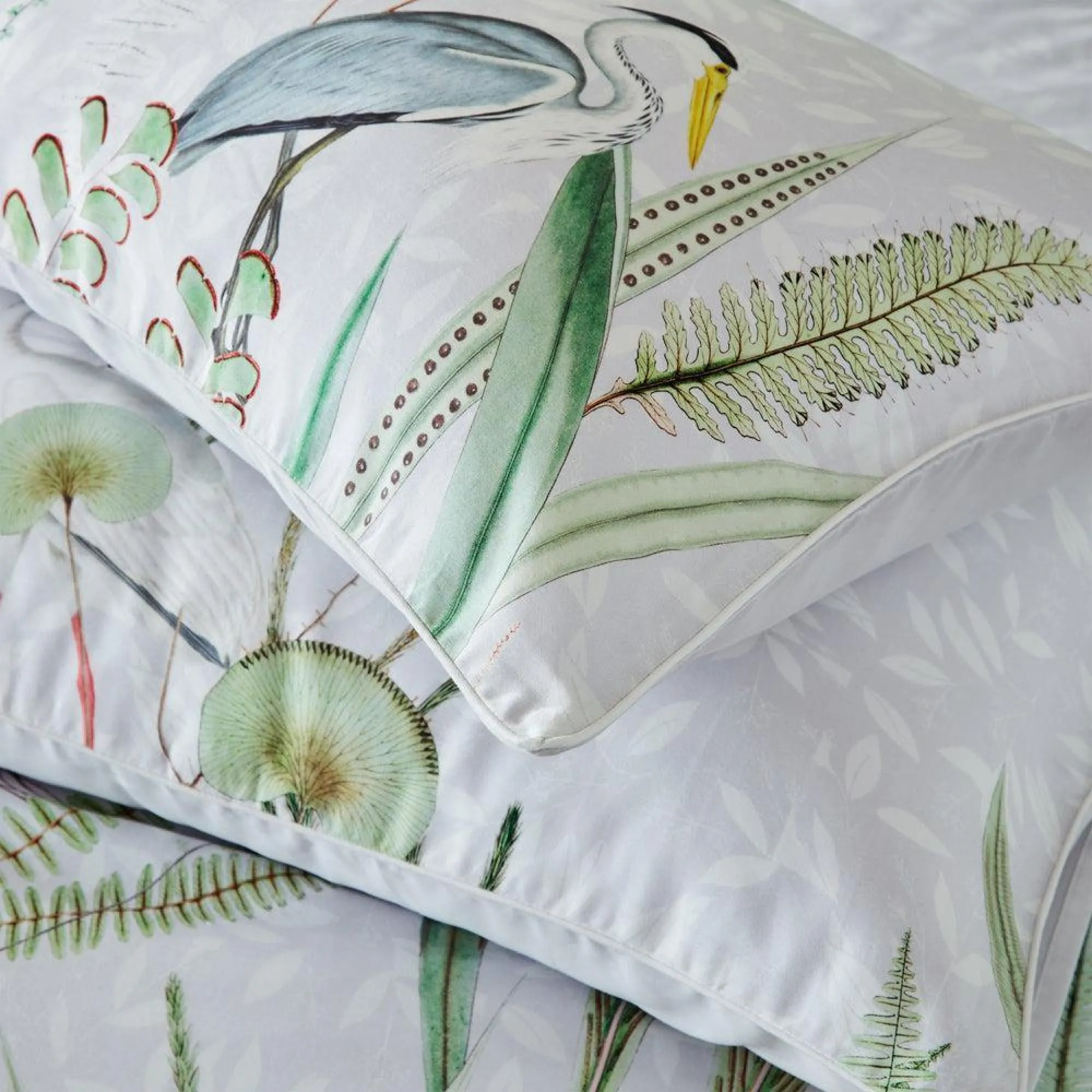 Aaliyah Botanical Duvet Cover Set - Multi Coloured, Cotton
