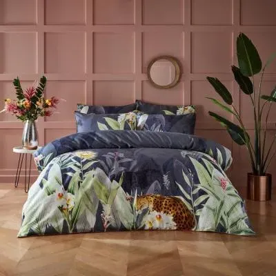 Artemis Botanical Duvet Cover Set - Multi Coloured, Cotton