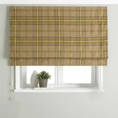 Aviemore Tartan Roman Blind - Thistle, Faux Wool