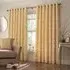 Horto Botanical Eyelet Curtains - Ochre