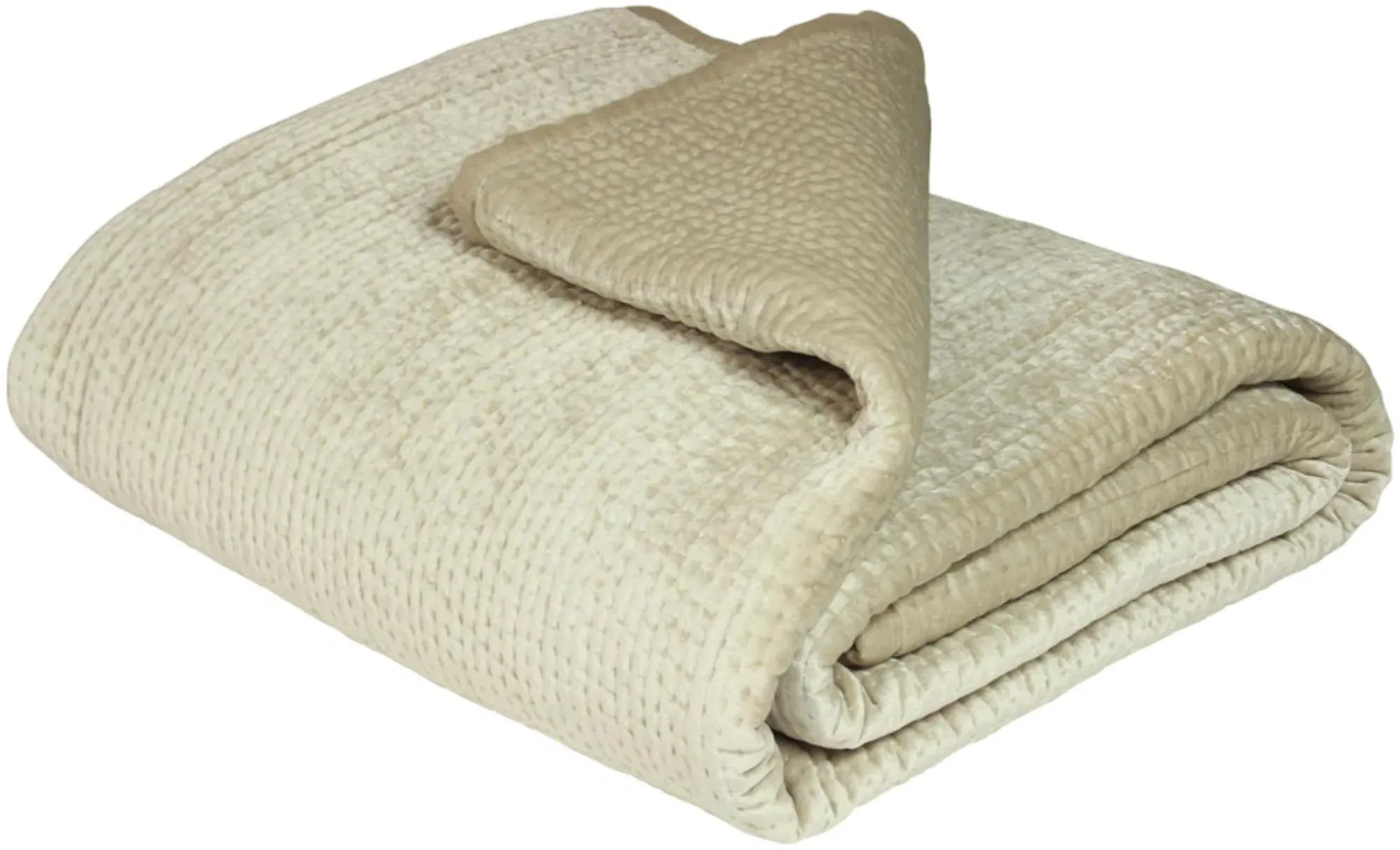 Riva Home Brooklands Bedspread - Champagne