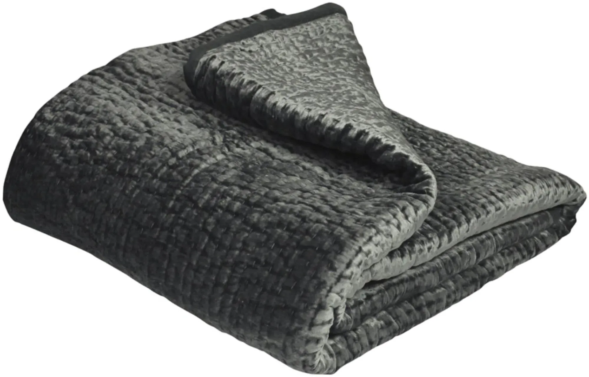 Riva Home Brooklands Bedspread - Graphite