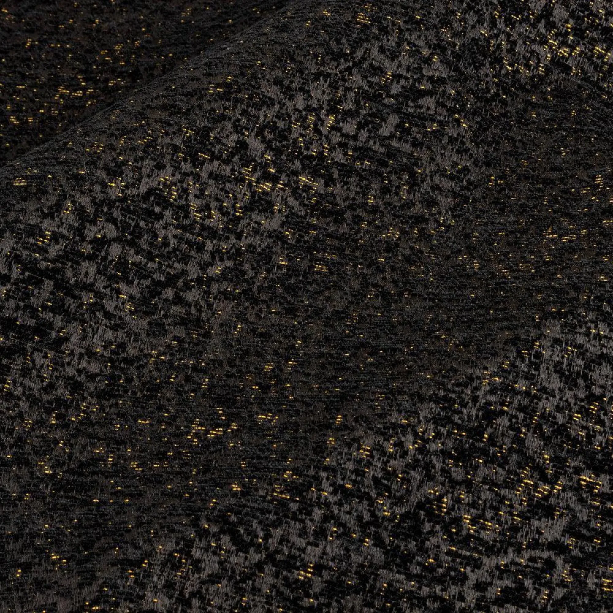 Riva Home Galaxy Room Darkening Eyelet Curtains - Black