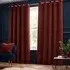 Riva Home Galaxy Room Darkening Eyelet Curtains - Copper
