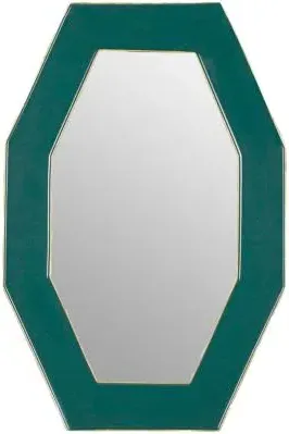 Riva Home Octagonal Wall Mirror - Teal