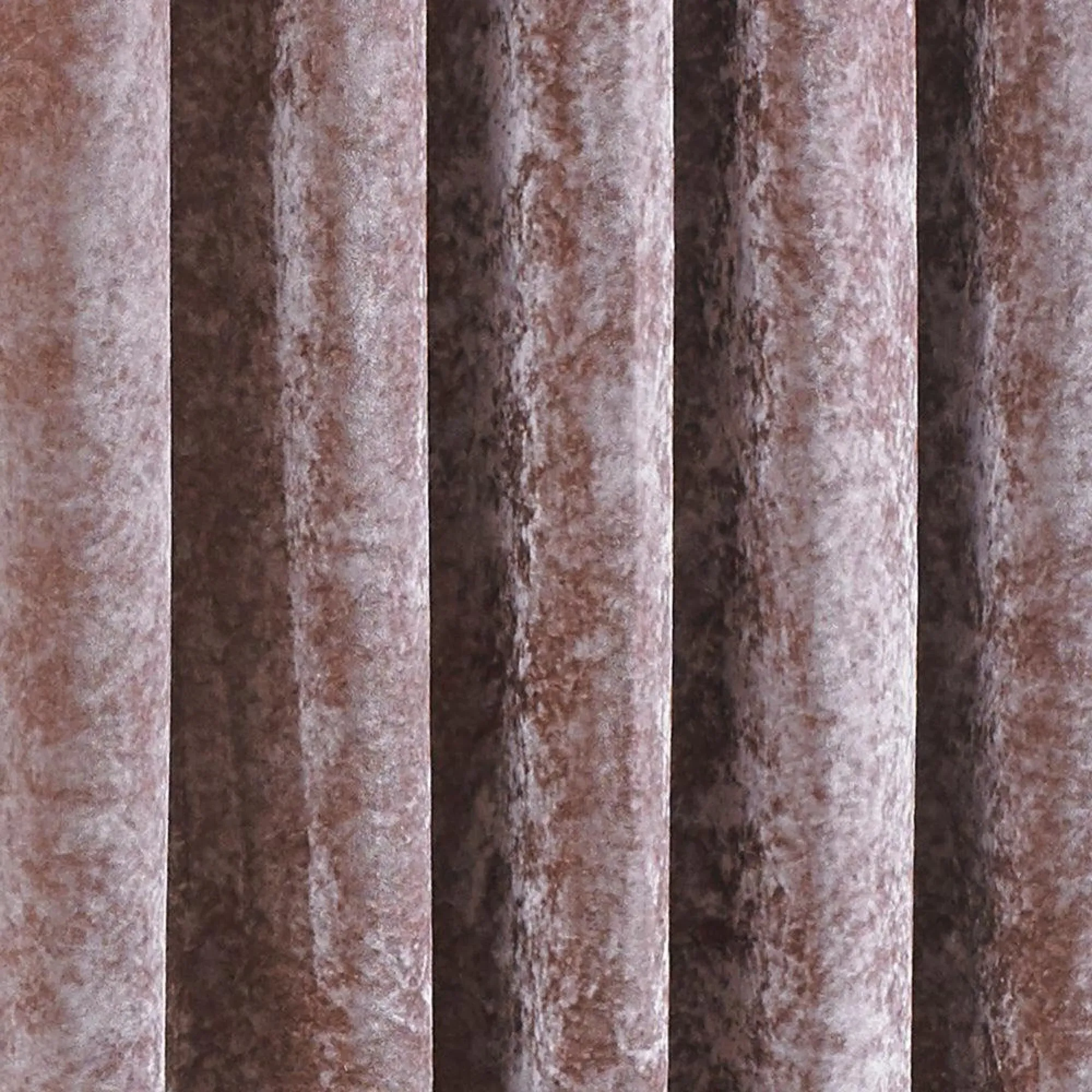 Verona Eyelet Curtains - Blush, Crushed Velvet