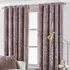 Verona Eyelet Curtains - Blush, Crushed Velvet