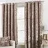 Verona Eyelet Curtains - Oyster, Crushed Velvet