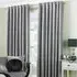 Wellesley Eyelet Curtains - Silver