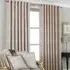 Winchester Jacquard Eyelet Curtains - Natural