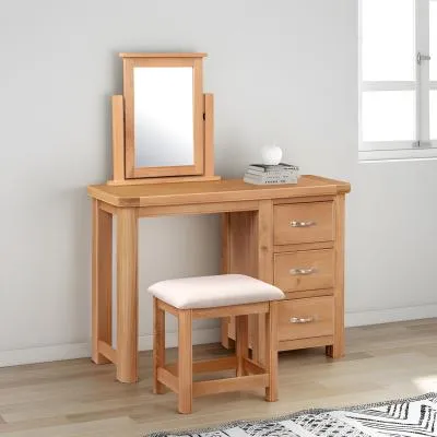 Clarion 3 Drawer Dressing Set - Oak image