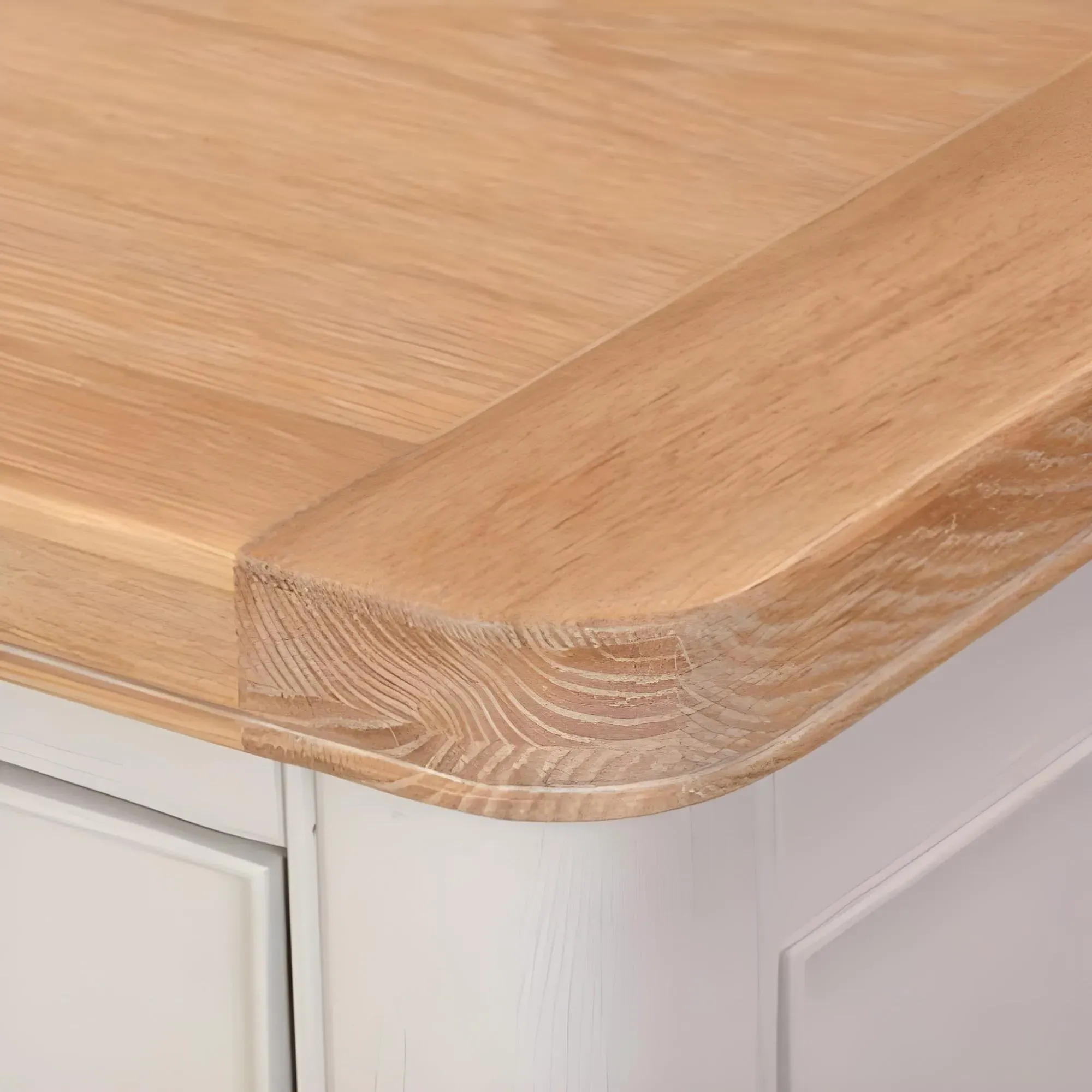 Clarion 3+4 Wide Drawer Chest - Grey, Oak