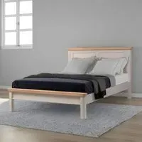 Clarion Bed Frame - Grey, Oak