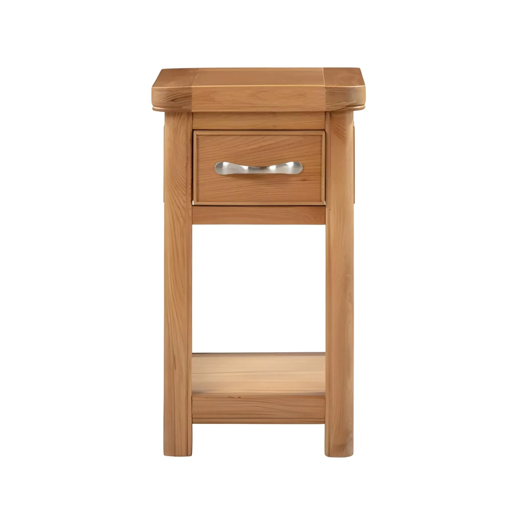 Clarion Oak 1 Drawer Bedside Table - Lacquered