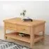 Clarion Oak 2 Drawer Coffee Table - Oak