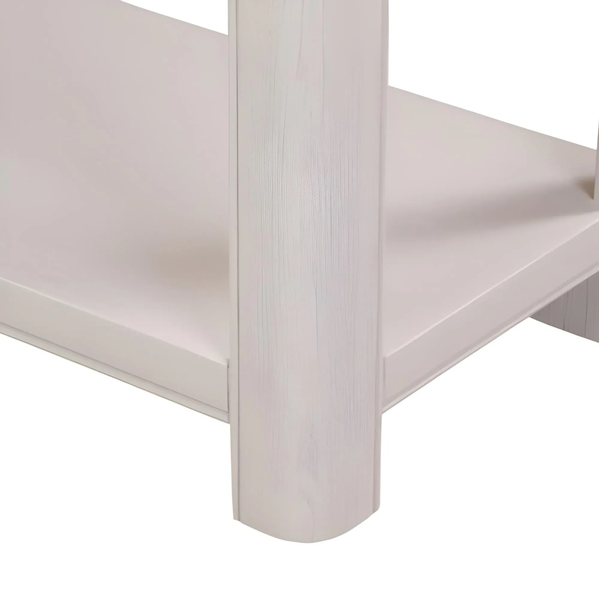 Clarion Oak 2 Drawer Console Table - Oak, Grey