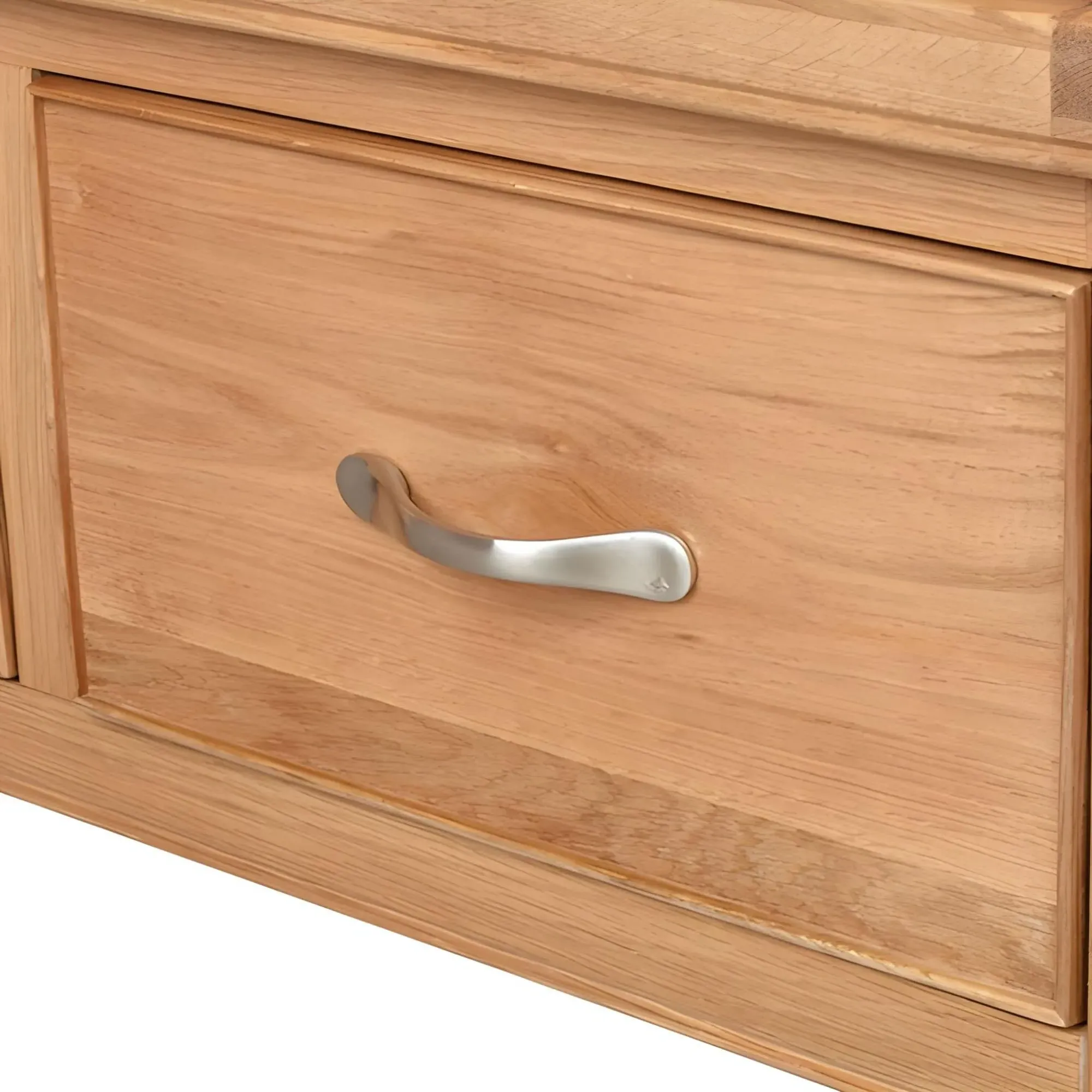 Clarion Oak 3 Door Combi Wardrobe - Lacquered