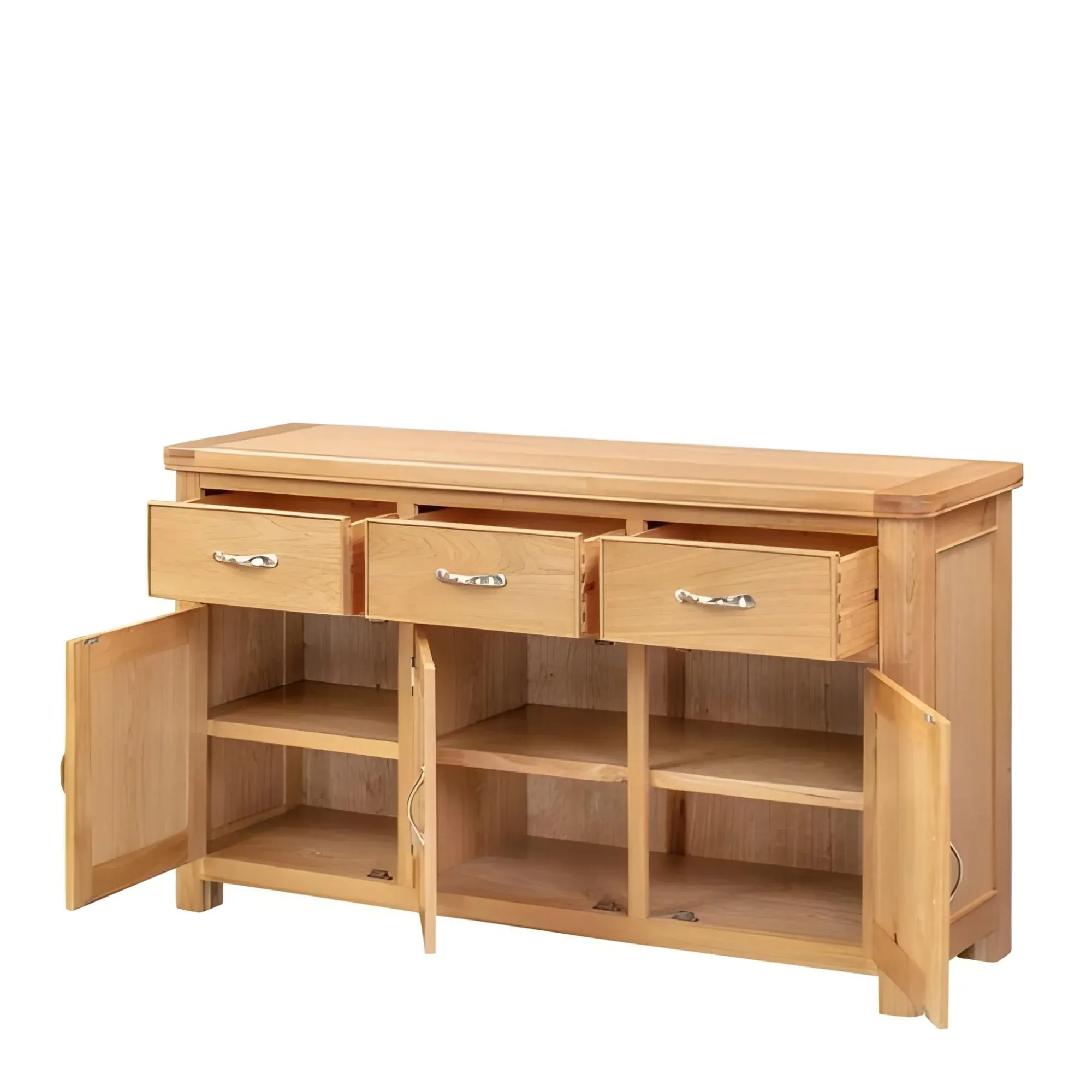 Clarion Oak 3 Door Large Sideboard