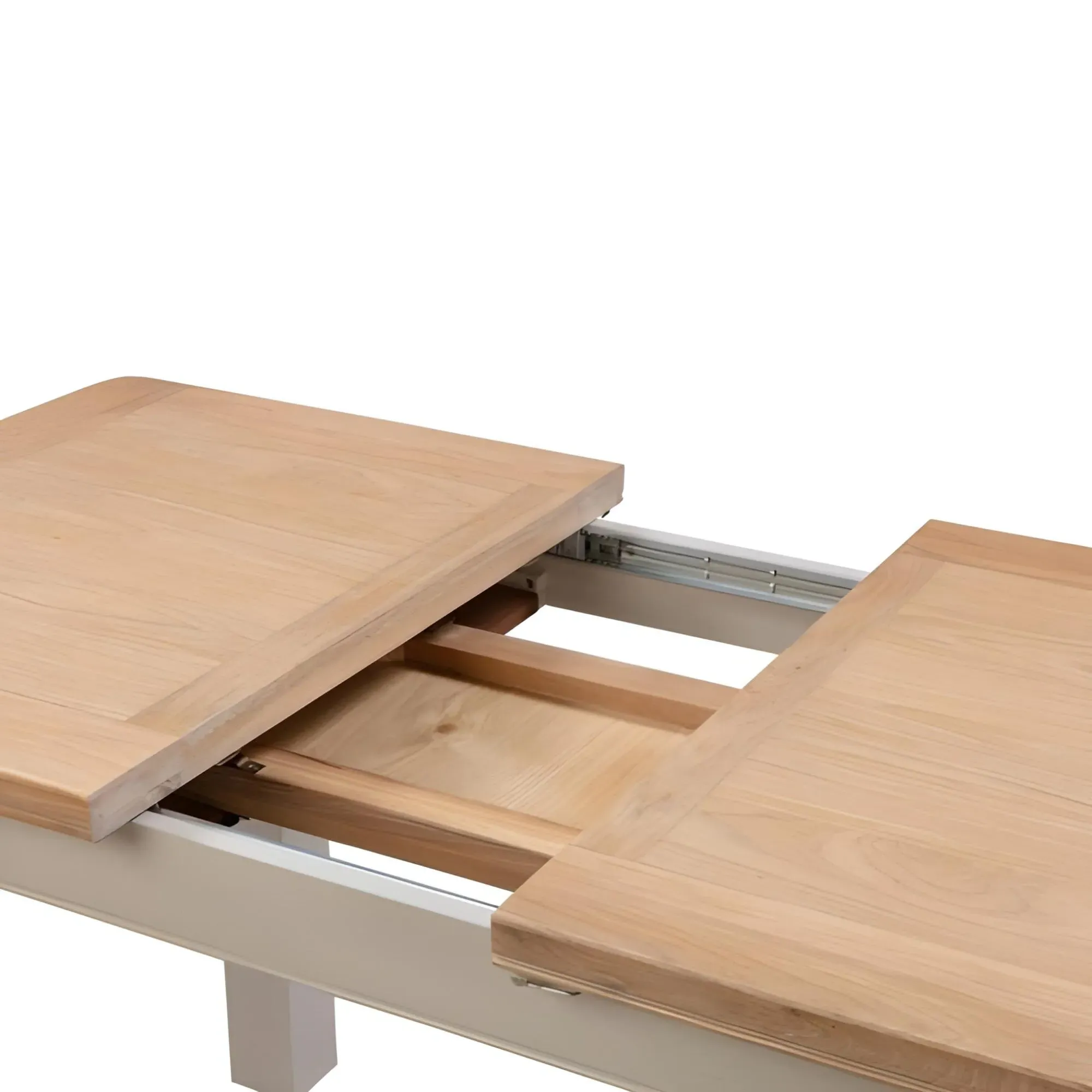 Clarion Oak 4-6 Seater Extending Dining Table - Grey