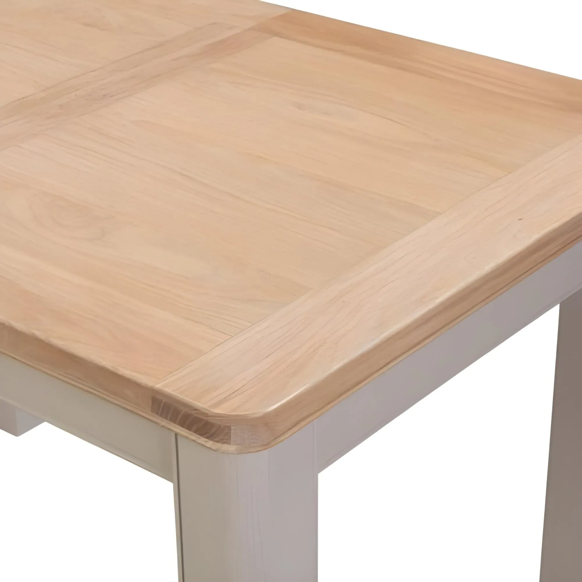 Clarion Oak 4-6 Seater Extending Dining Table - Grey