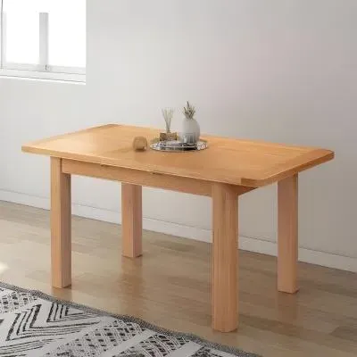 Clarion Oak 4-6 Seater Extending Dining Table image