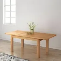 Clarion Oak 6-8 Seater Butterfly Extending Dining Table